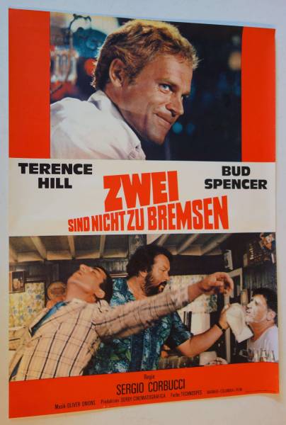 Zwei sind nicht zu bremsen originales deutsches Fotobust-Set